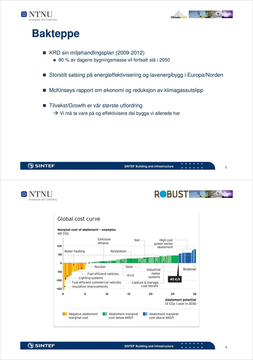 Europa/Norden McKinseys rapport om økonomi og reduksjon av klimagassutslipp