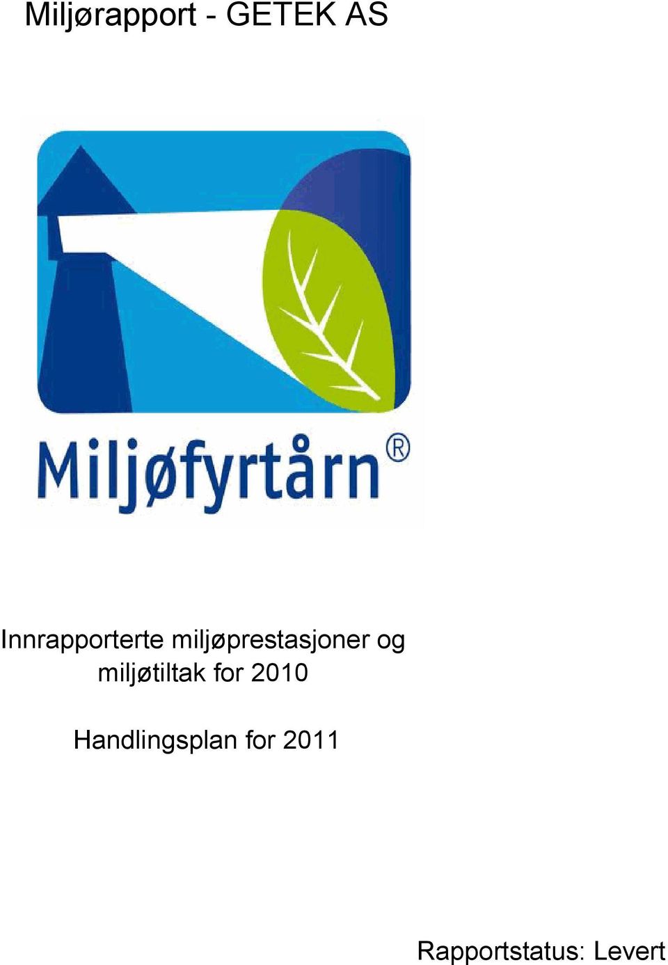 miljøprestasjoner og