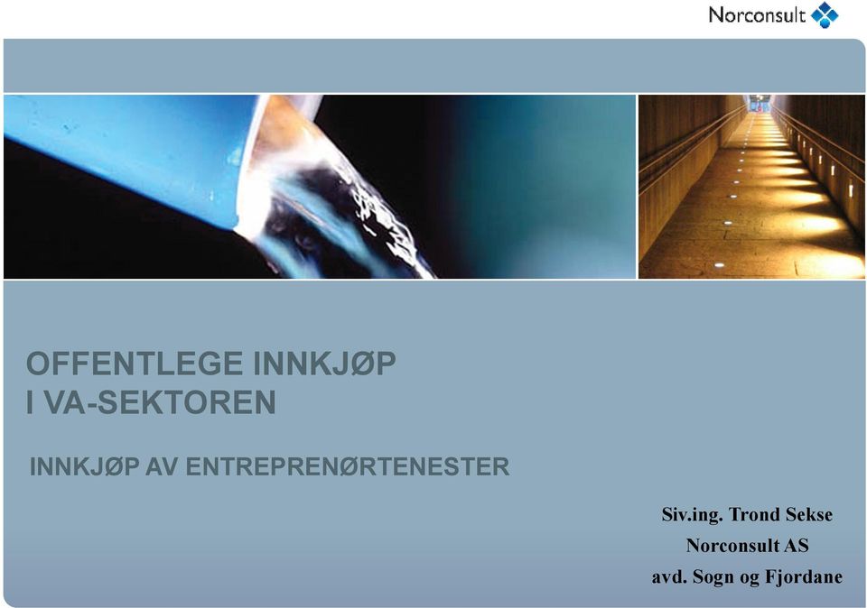 ENTREPRENØRTENESTER Siv.ing.