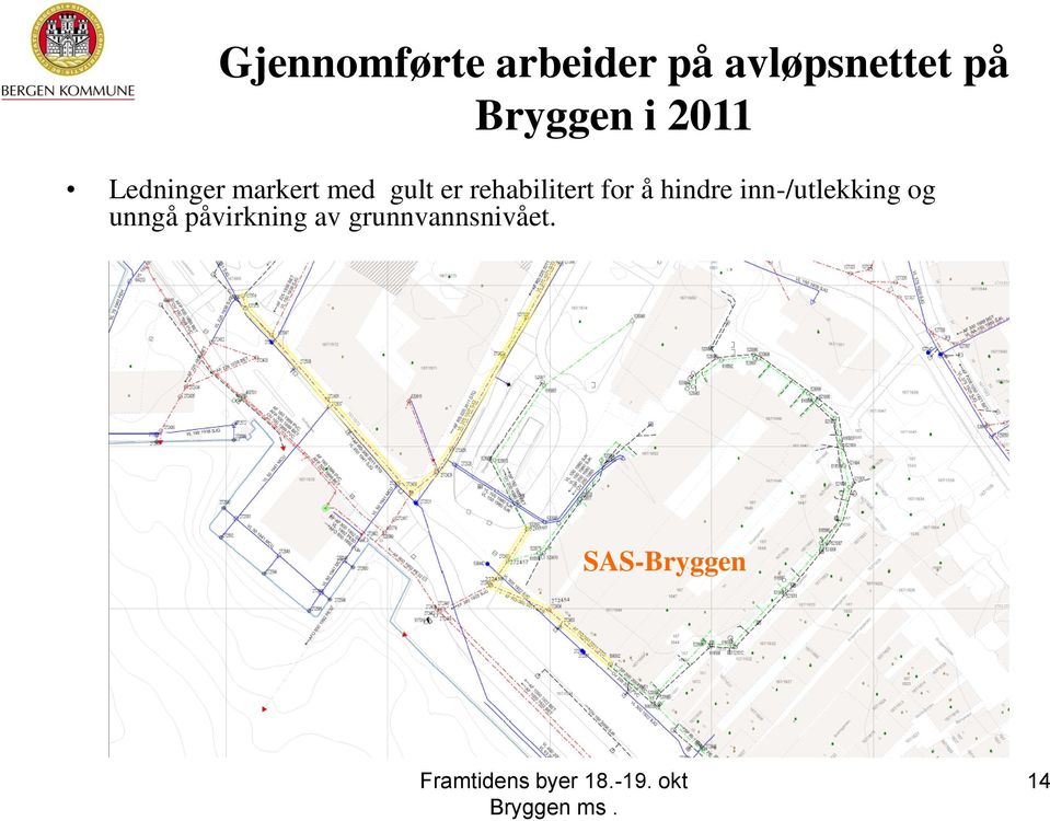 rehabilitert for å hindre inn-/utlekking og