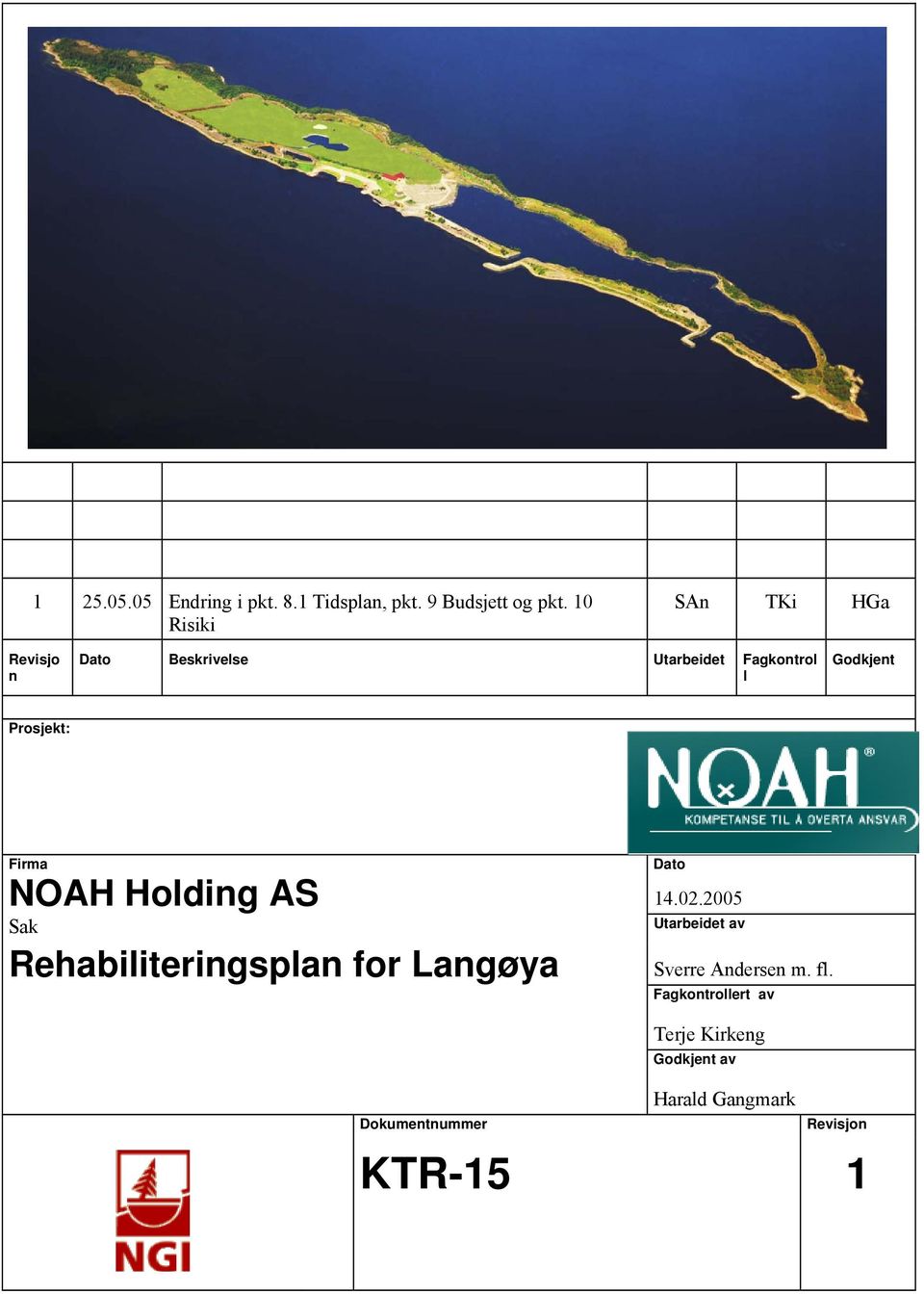 Prosjekt: Firma NOAH Holding AS 14.02.