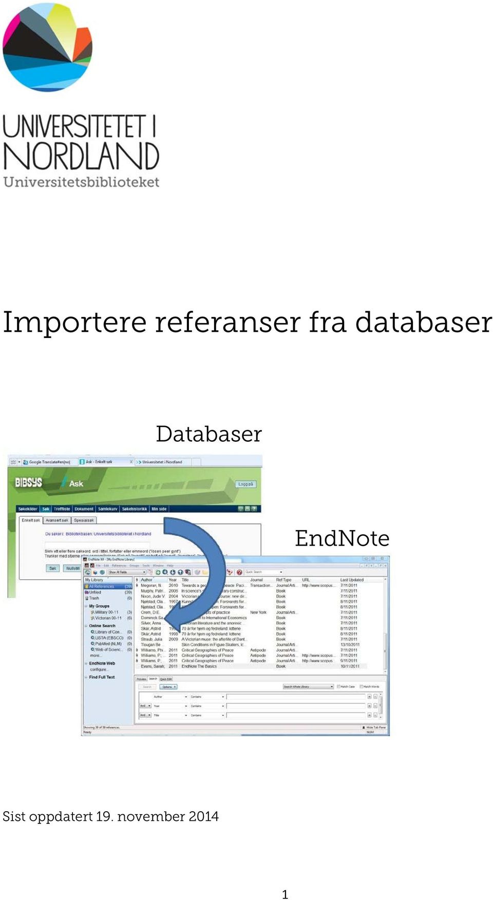 Databaser EndNote