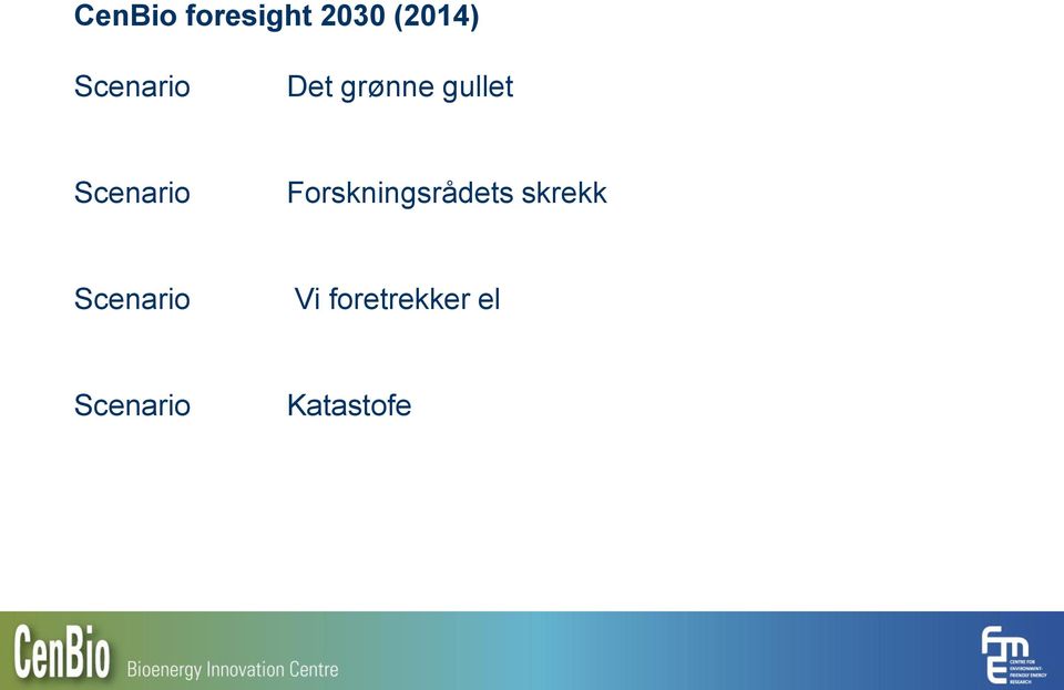 Scenario Forskningsrådets skrekk