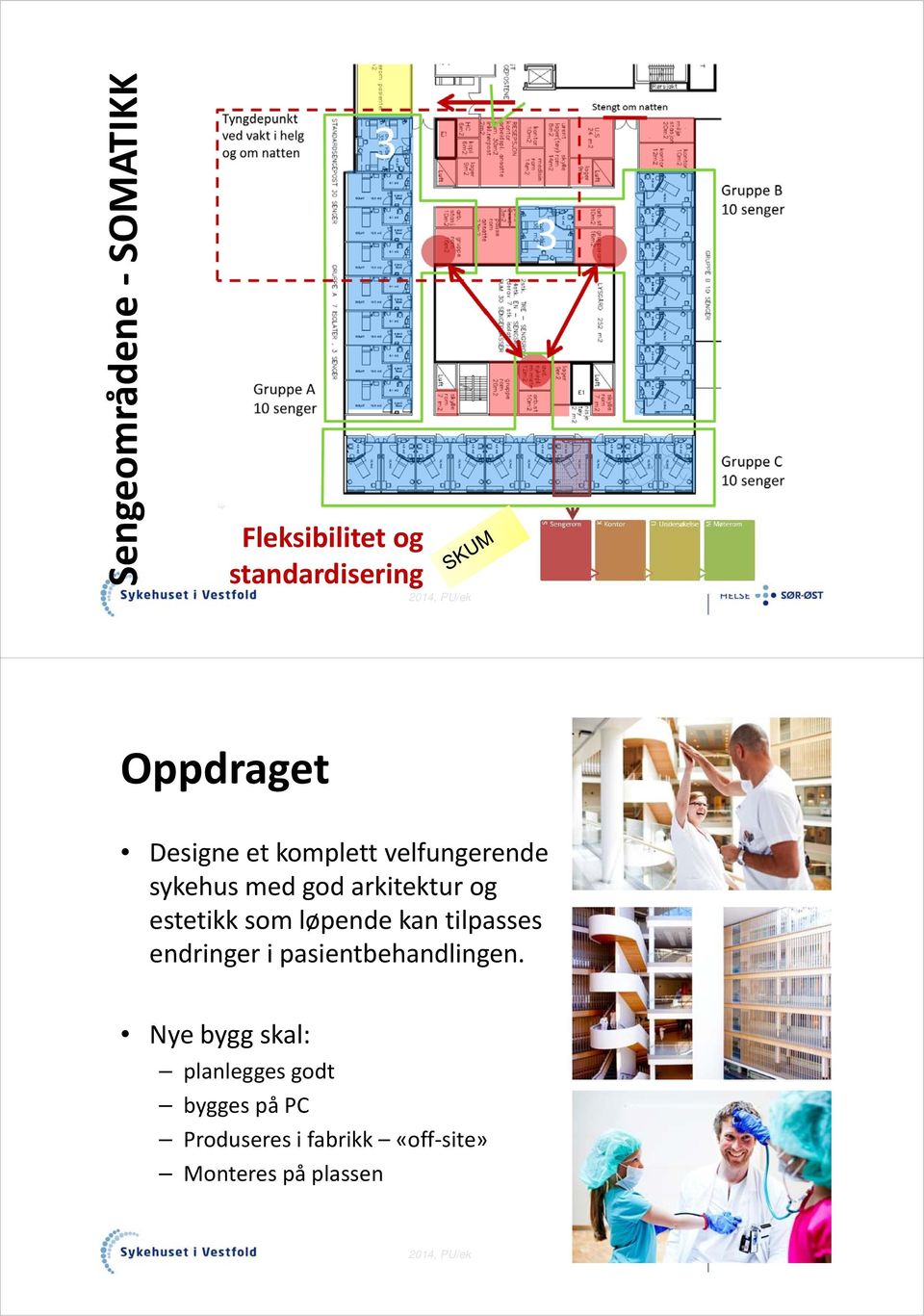 løpende kan tilpasses endringer i pasientbehandlingen.