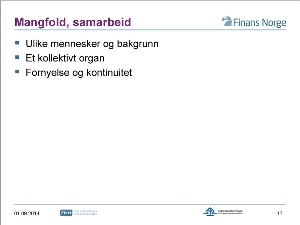 kollektivt organ Fornyelse