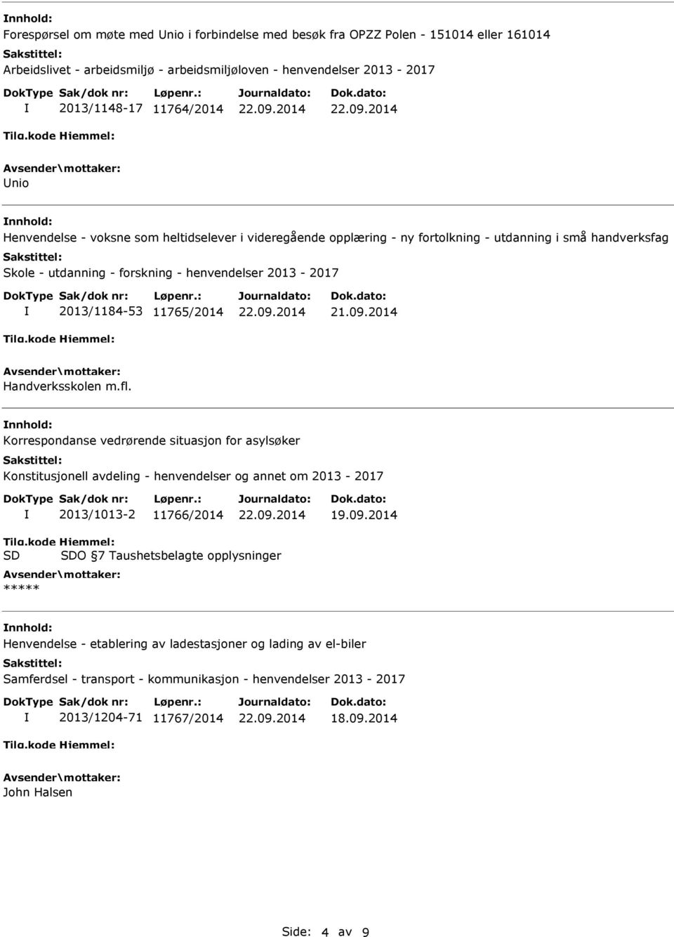 2013/1184-53 11765/2014 21.09.2014 Handverksskolen m.fl.