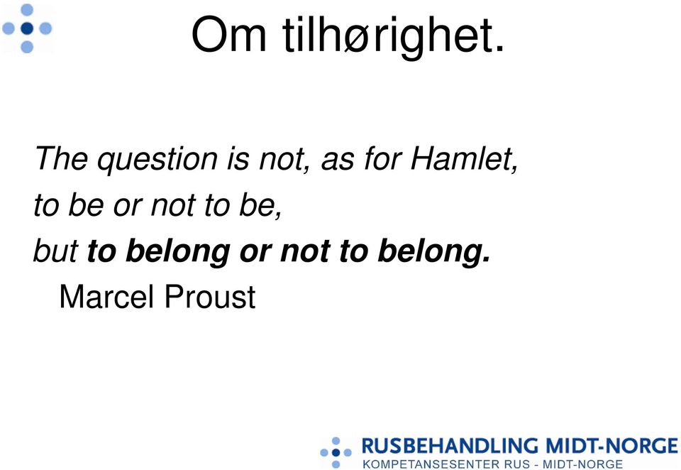 Hamlet, to be or not to be,