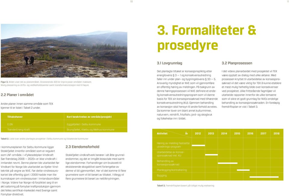 Tiltakshaver Kort beskrivelse av område/prosjekt 3.