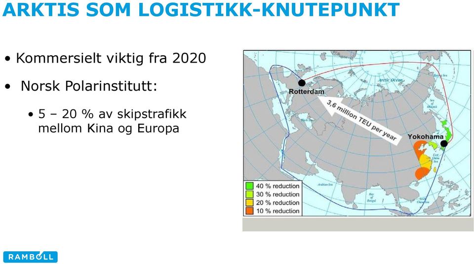 Norsk Polarinstitutt: 5 20 % av