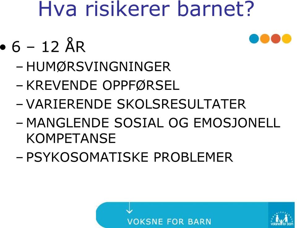 OPPFØRSEL VARIERENDE SKOLSRESULTATER