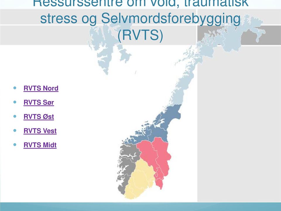 Selvmordsforebygging (RVTS)