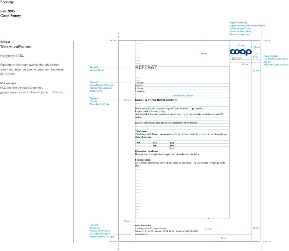 Firma Att.: Adresse By Land. spaltebredde 140 mm. Exempel på hvordan brev  skal skrives - PDF Free Download