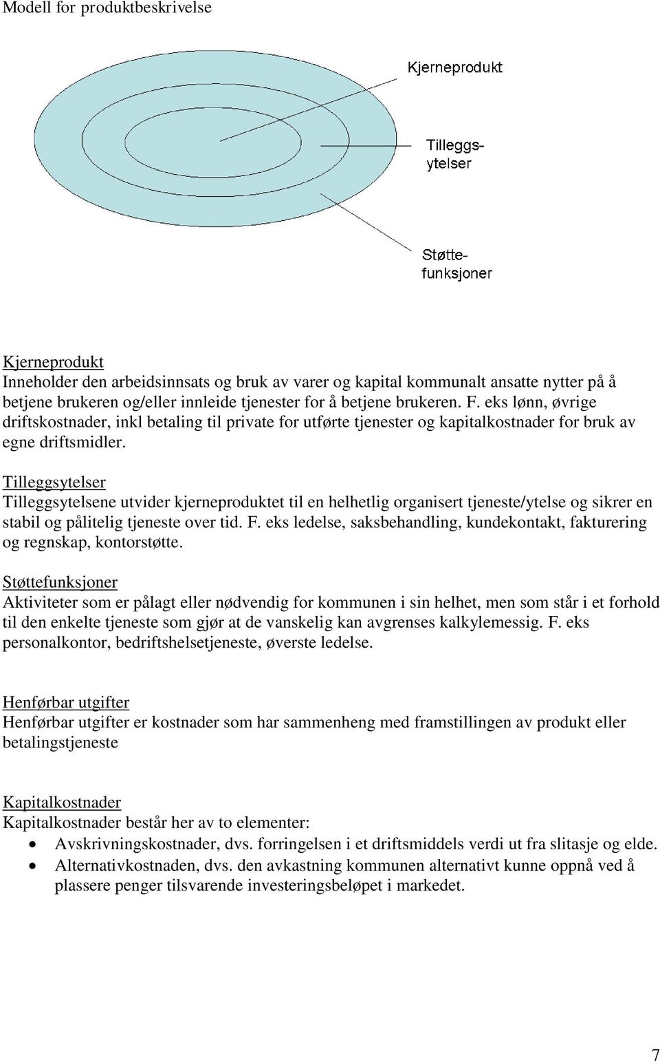 Tilleggsytelser Tilleggsytelsene utvider kjerneproduktet til en helhetlig organisert tjeneste/ytelse og sikrer en stabil og pålitelig tjeneste over tid. F.