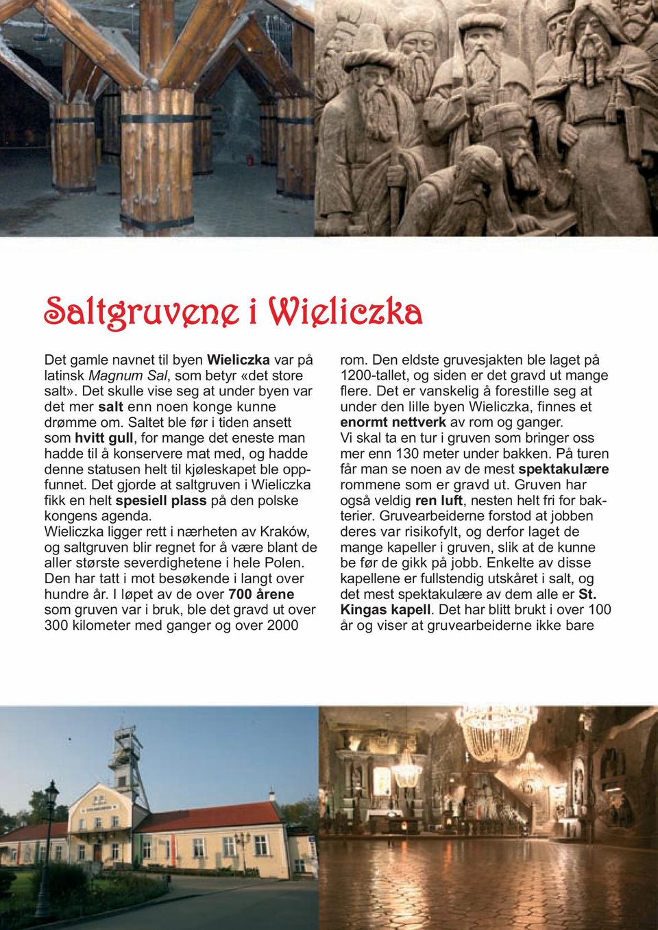 Det gjorde at salt gruven i Wieliczka fikk en helt spesiell plass på den polske kongens agenda.