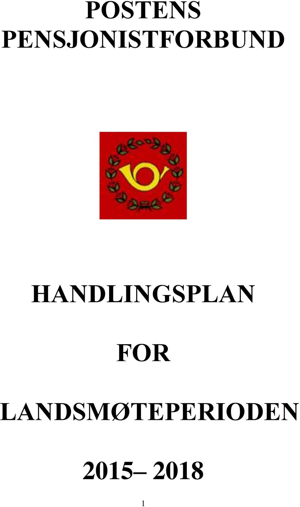 HANDLINGSPLAN FOR