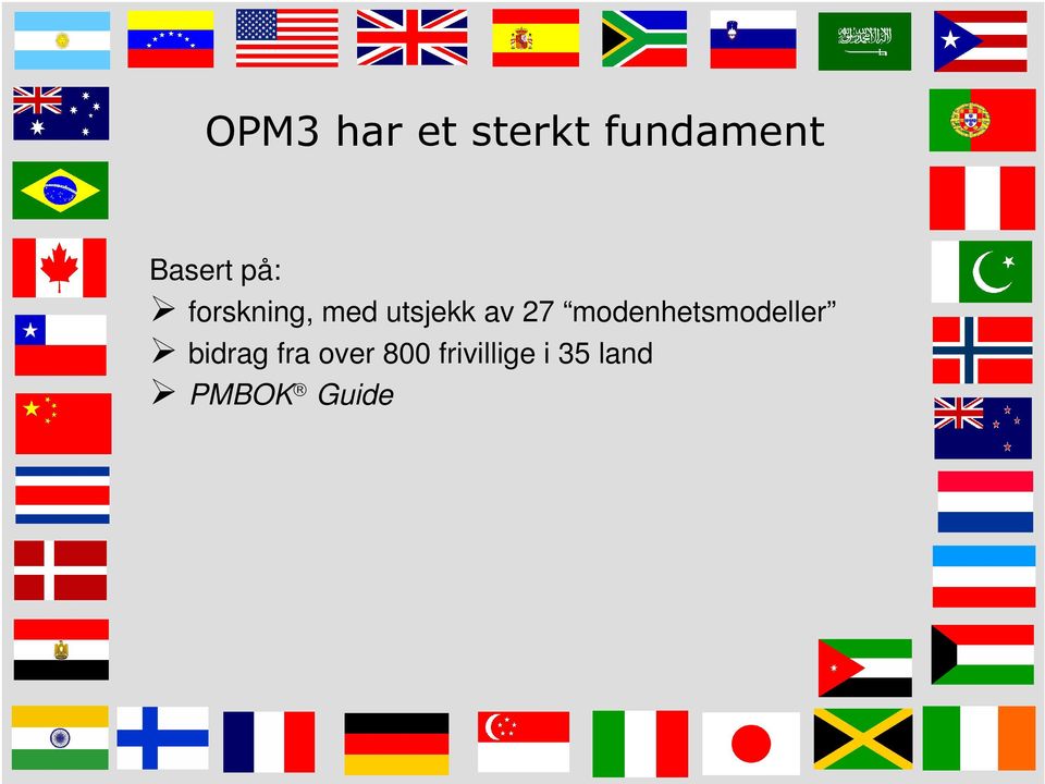 modenhetsmodeller bidrag fra over