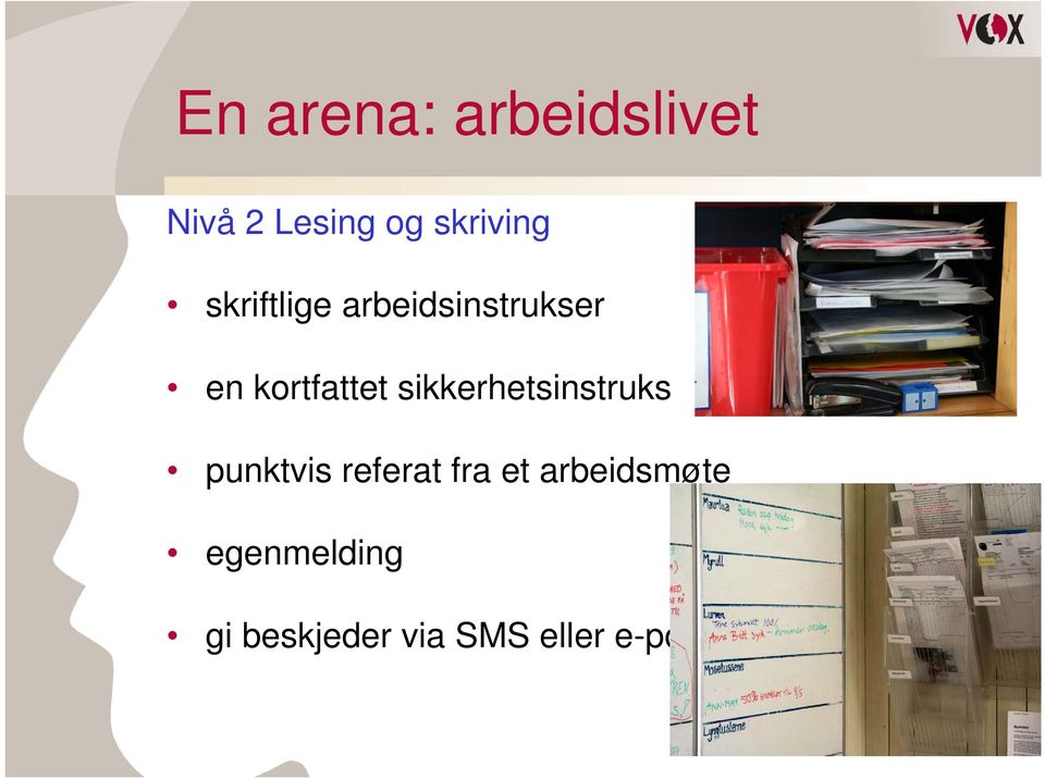 sikkerhetsinstruks punktvis referat fra et