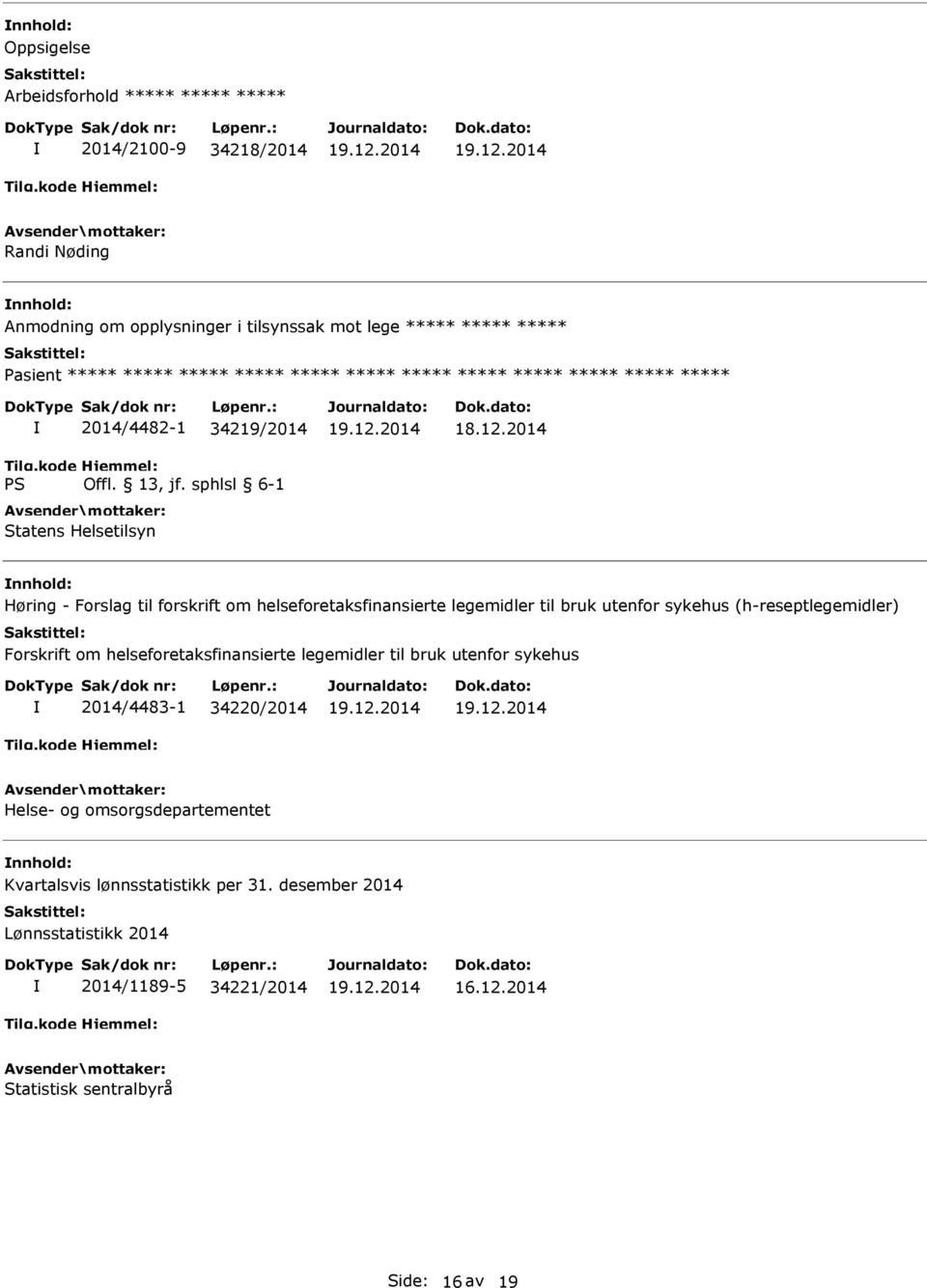 helseforetaksfinansierte legemidler til bruk utenfor sykehus (h-reseptlegemidler) Forskrift om helseforetaksfinansierte legemidler til bruk utenfor sykehus