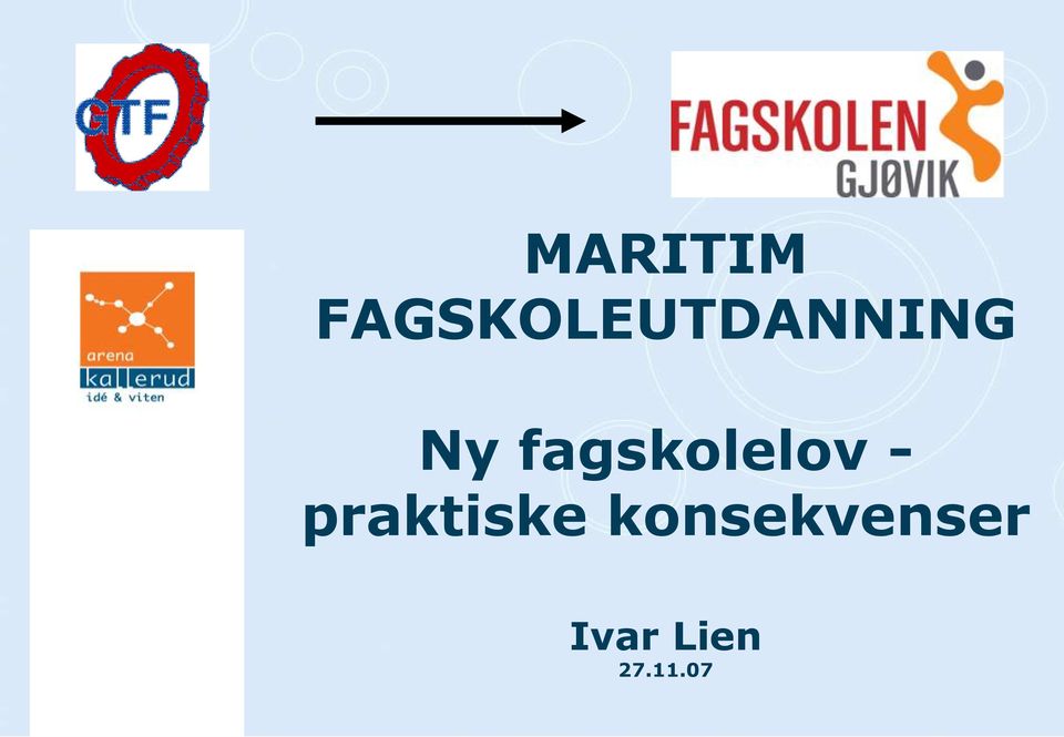 fagskolelov -