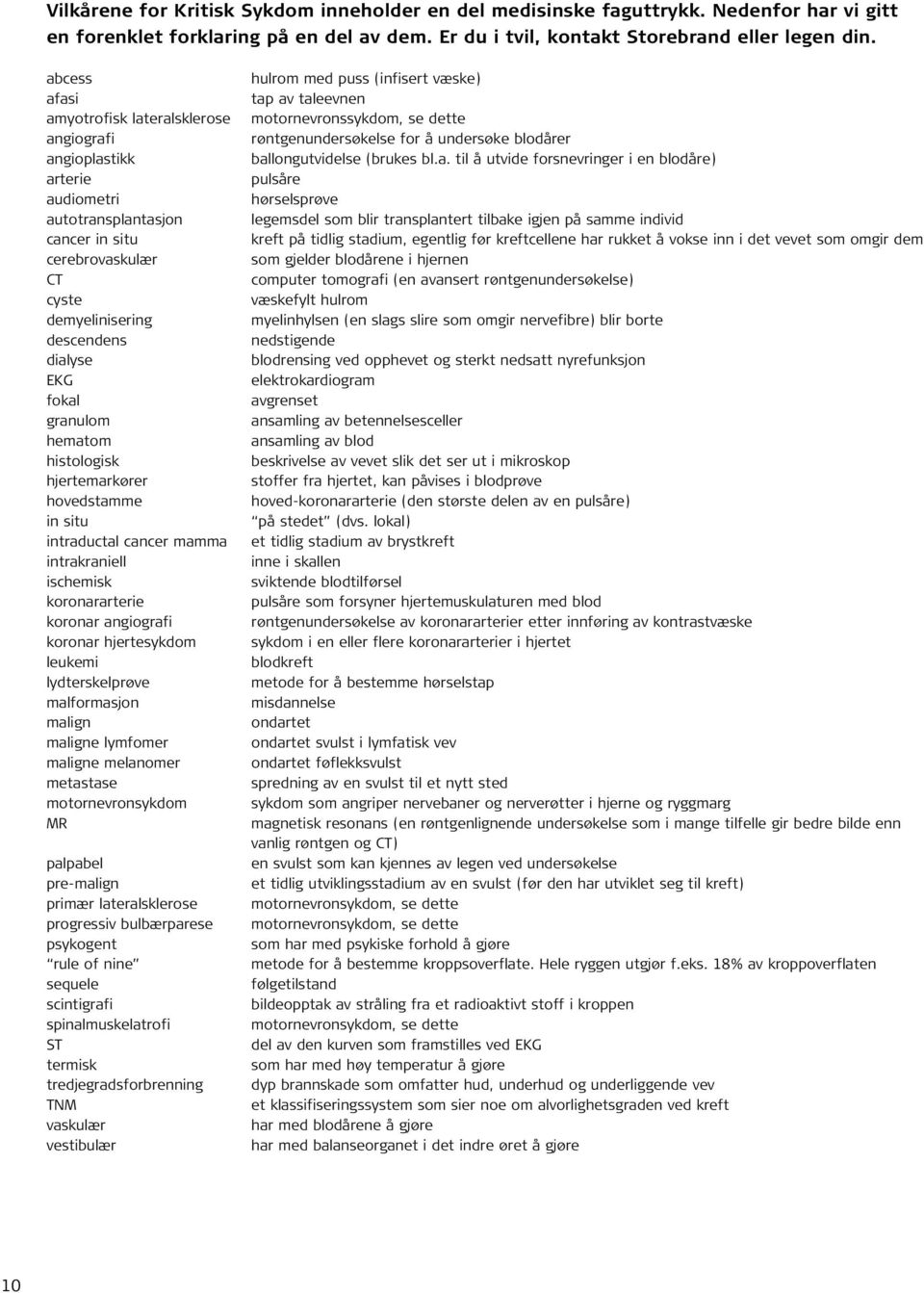 hematom histologisk hjertemarkører hovedstamme in situ intraductal cancer mamma intrakraniell ischemisk koronararterie koronar angiografi koronar hjertesykdom leukemi lydterskelprøve malformasjon