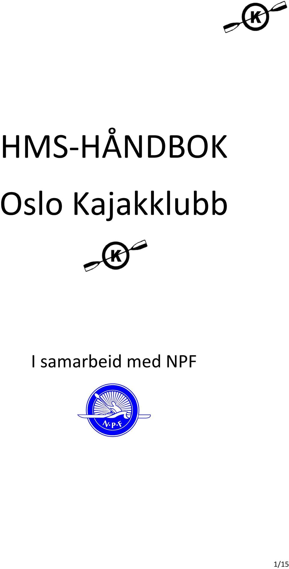 Kajakklubb I