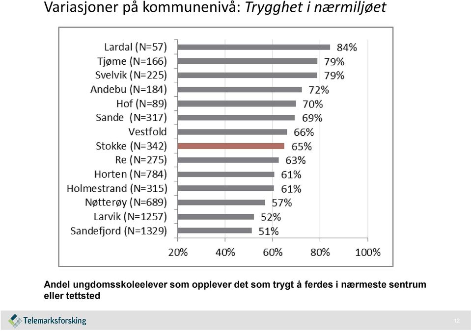 ungdomsskoleelever som opplever det