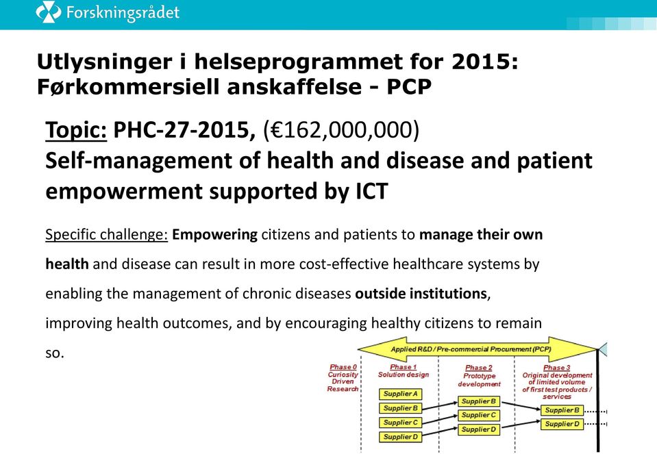 and patients to manage their own health and disease can result in more cost-effective healthcare systems by enabling