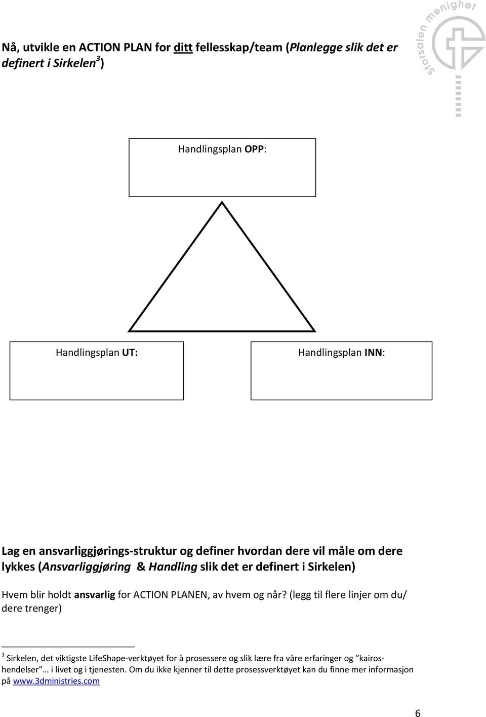 ansvarlig for ACTION PLANEN, av hvem og når?