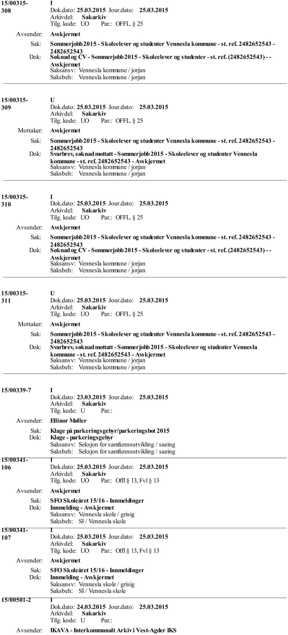 ref. - kommune - st. ref.