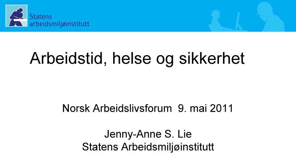 Arbeidslivsforum 9.