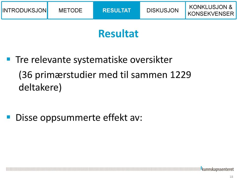 primærstudier med til sammen