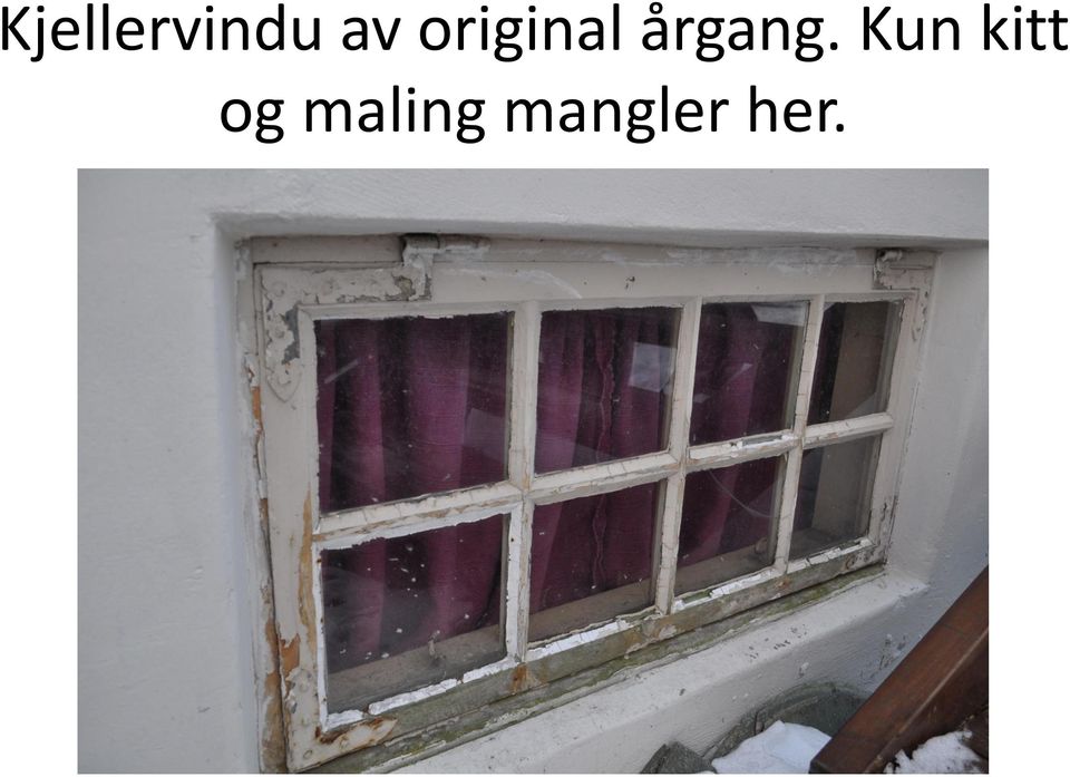 Kun kitt og