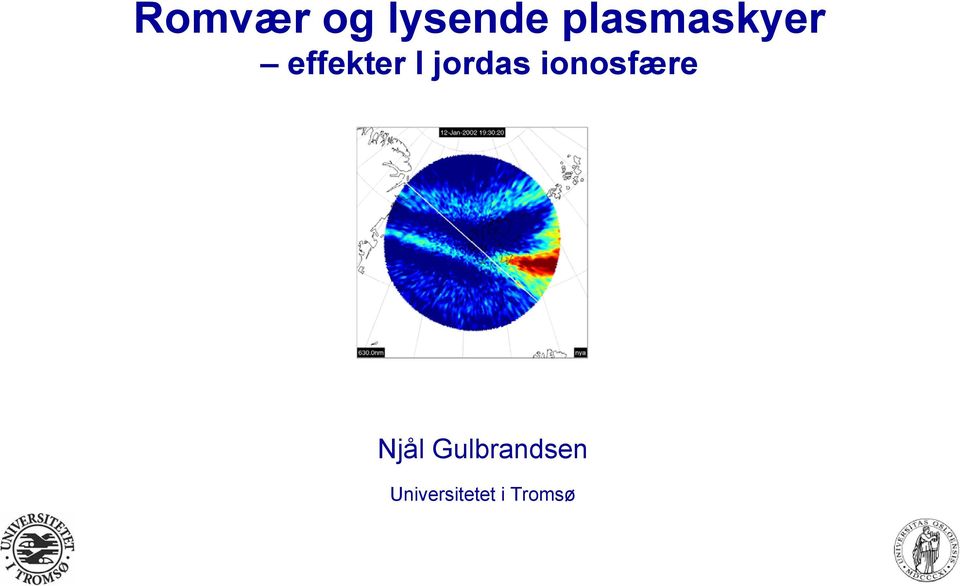 jordas ionosfære Njål