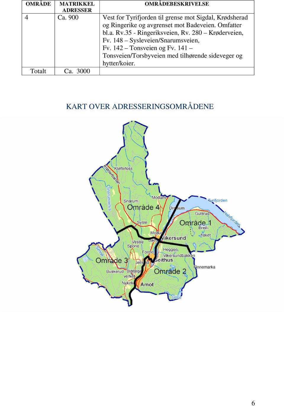 Badeveien. Omfatter bl.a. Rv.35 - Ringeriksveien, Rv. 280 Krøderveien, Fv.