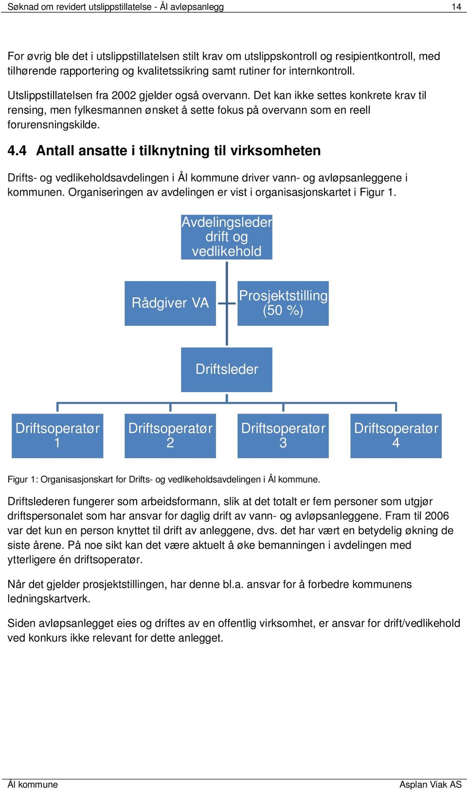 Det kan ikke settes konkrete krav til rensing, men fylkesmannen ønsket å sette fokus på overvann som en reell forurensningskilde. 4.