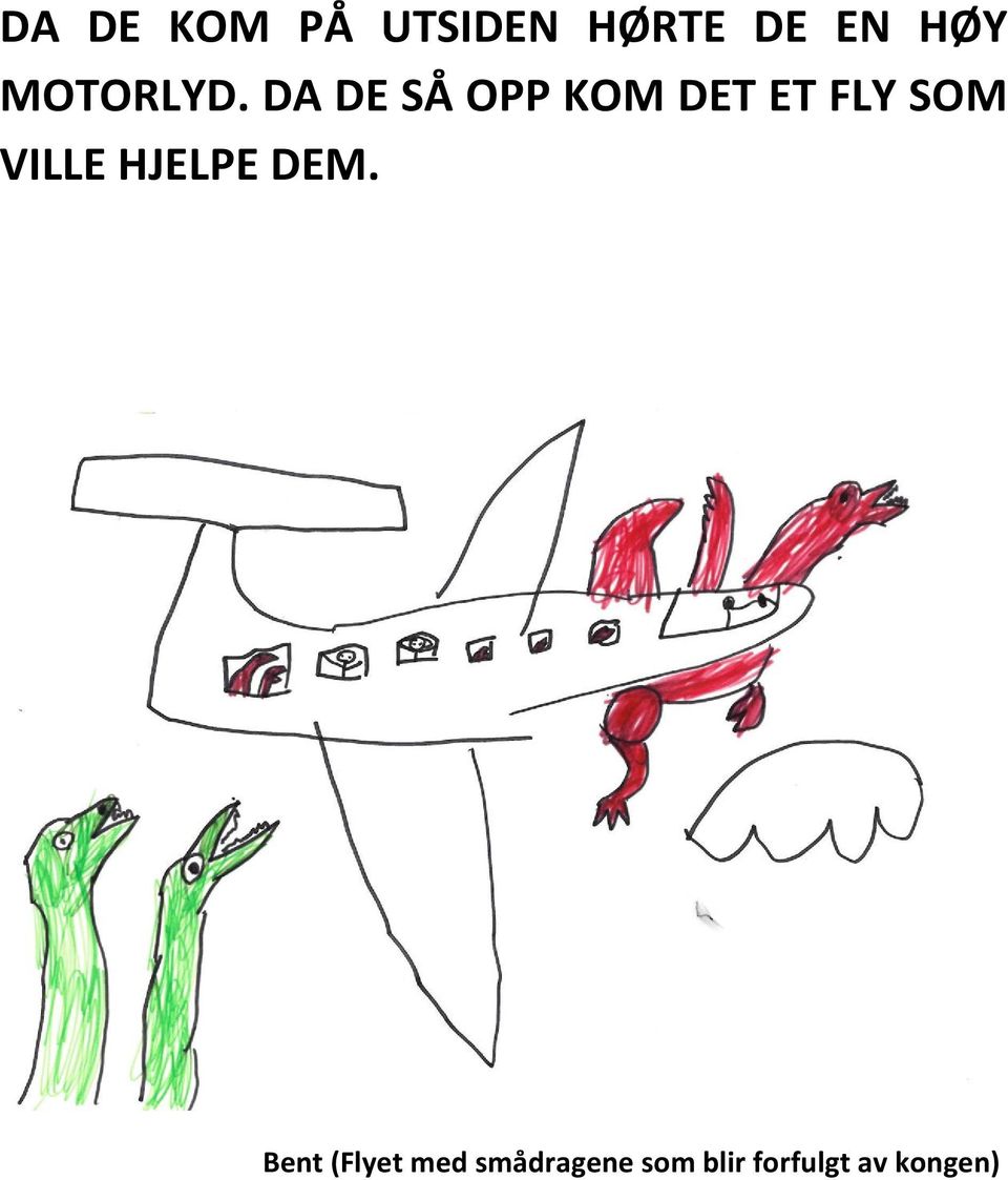 DA DE SÅ OPP KOM DET ET FLY SOM VILLE