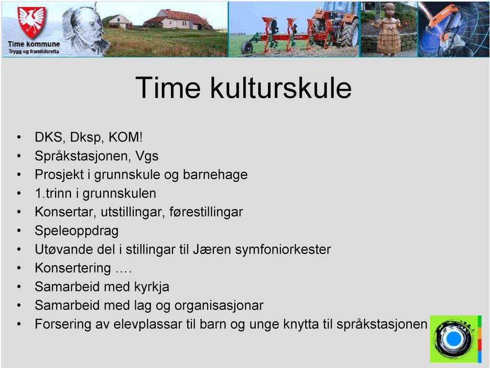 del i stillingar til Jæren symfoniorkester Konsertering.