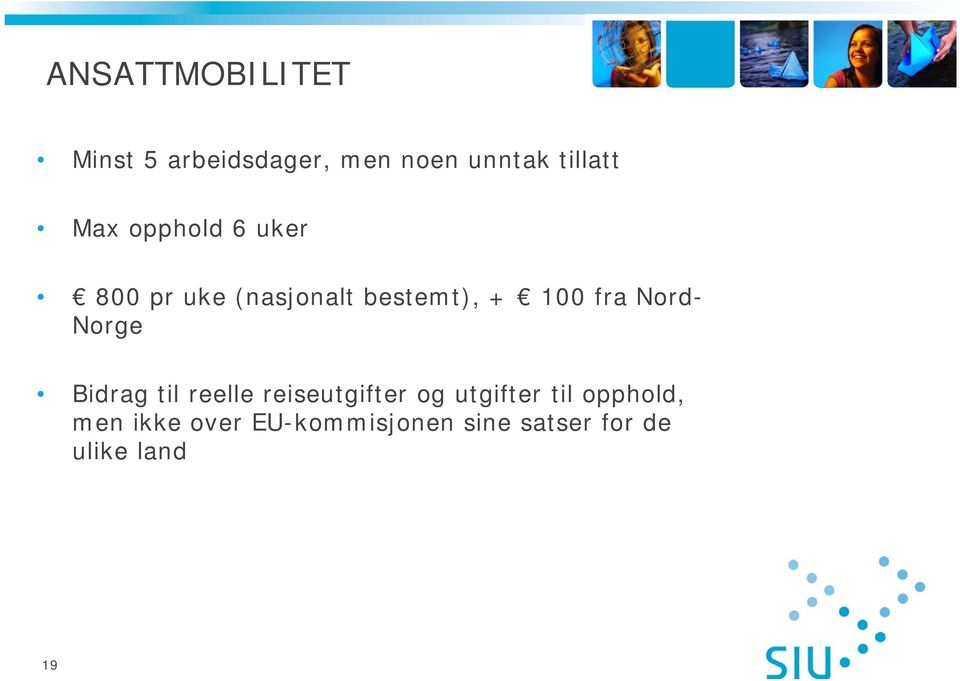 Nord- Norge Bidrag til reelle reiseutgifter og utgifter til