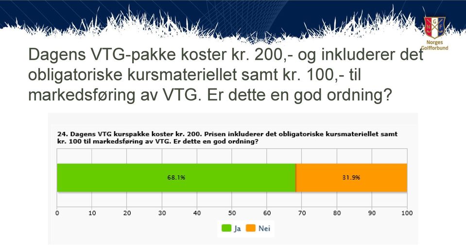 obligatoriske kursmateriellet samt