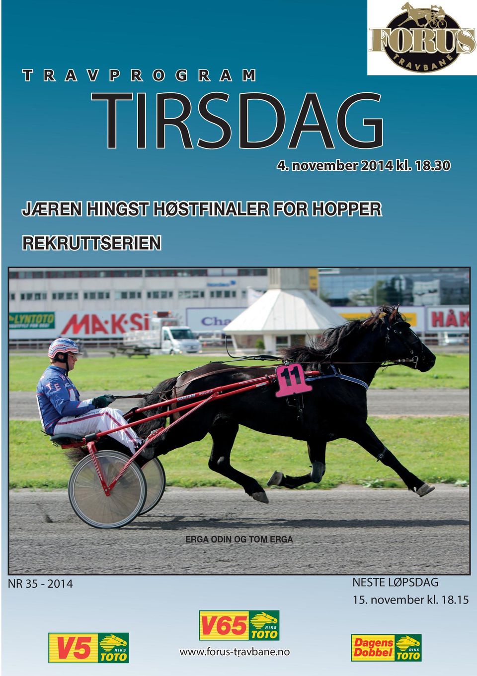 GRATIS PROGRAM ERGA ODIN OG TOM ERGA NR 35-2014 NESTE