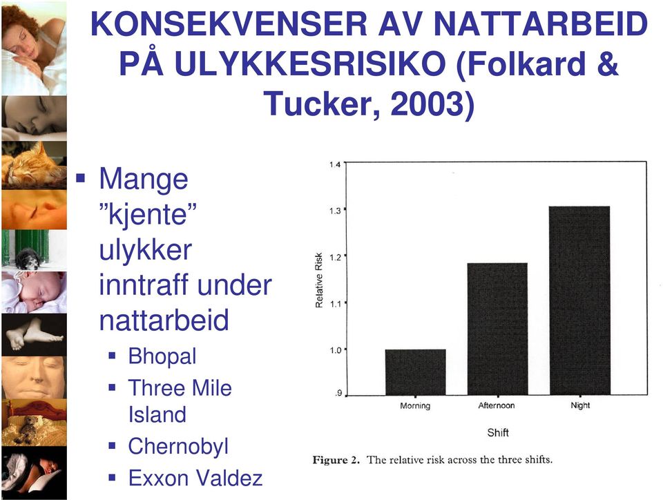 Mange kjente ulykker inntraff under