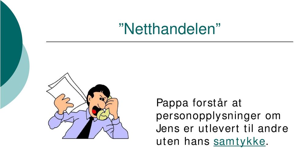 personopplysninger om