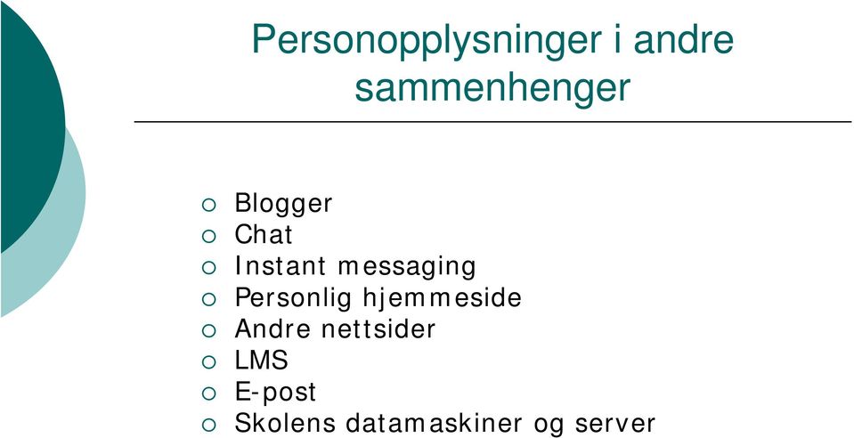 messaging Personlig hjemmeside Andre