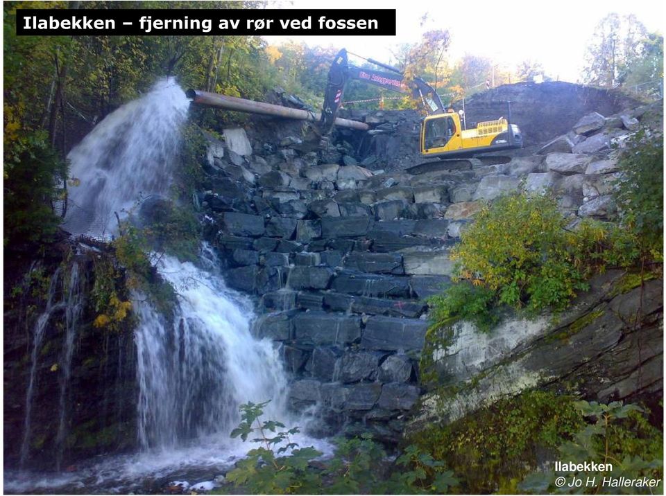 ved fossen  Jo