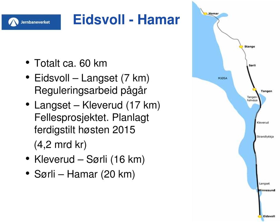 Langset Kleverud (17 km) Fellesprosjektet.