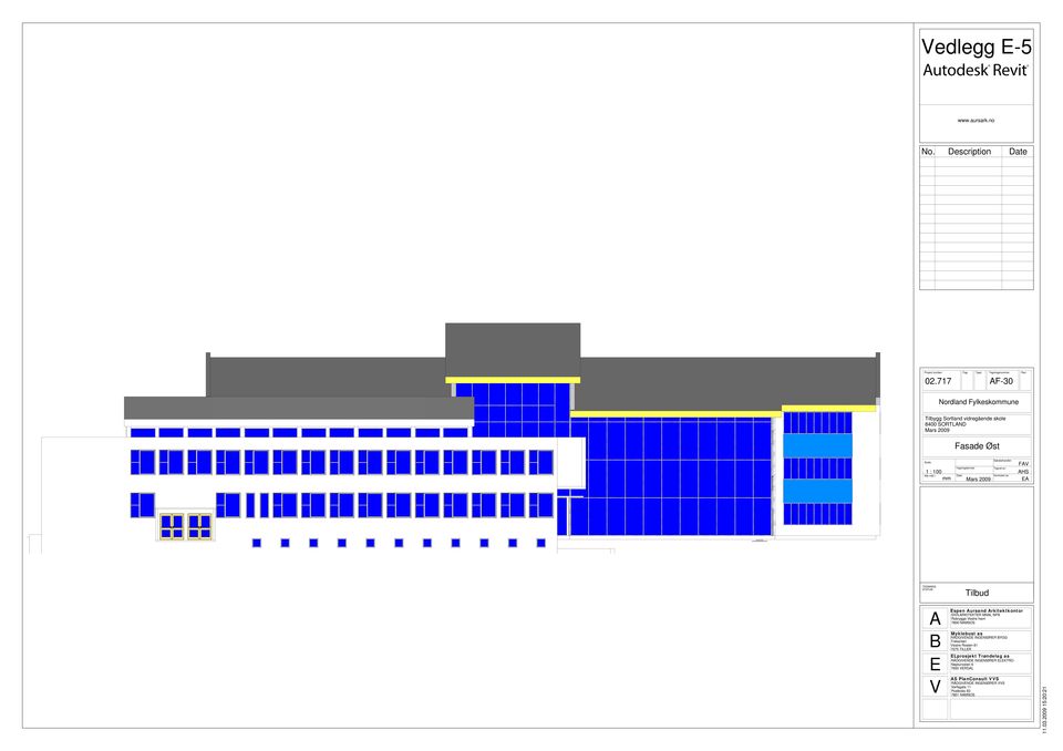 Tegningsformat: Date: Saksbehandler: Tegnet av: Kontrolert av: FAV AHS EA TEGNINGS STATUS: Tilbud A SIVILARKITEKTER Espen Aursand Arkitektkontor MNAL NPA Robrygga