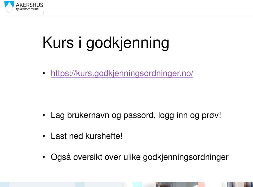 no/ Lag brukernavn og passord, logg inn og