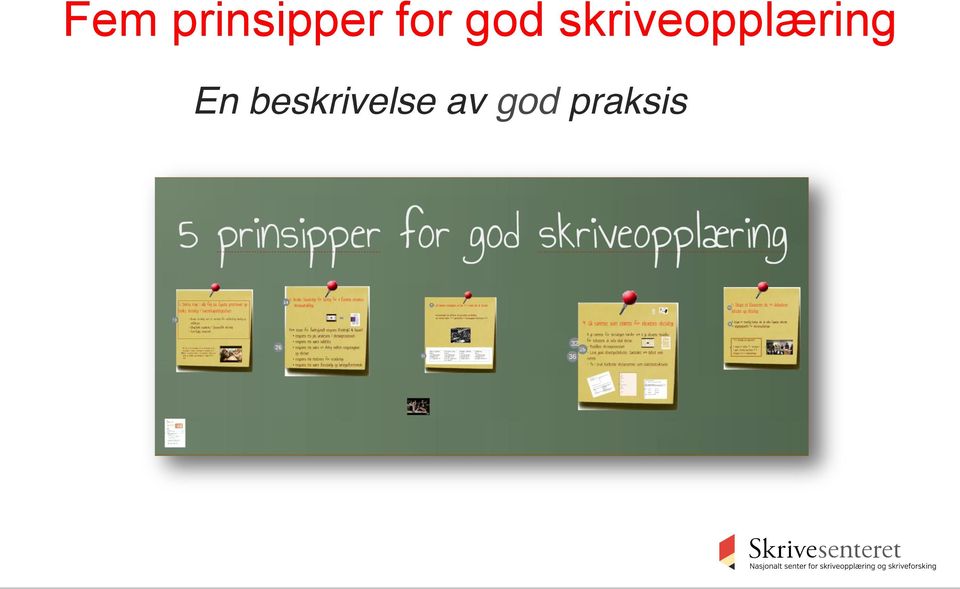 skriveopplæring