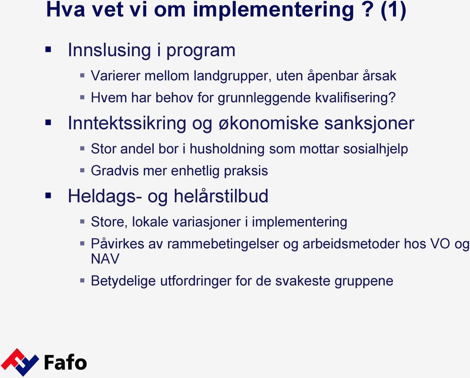 kvalifisering?