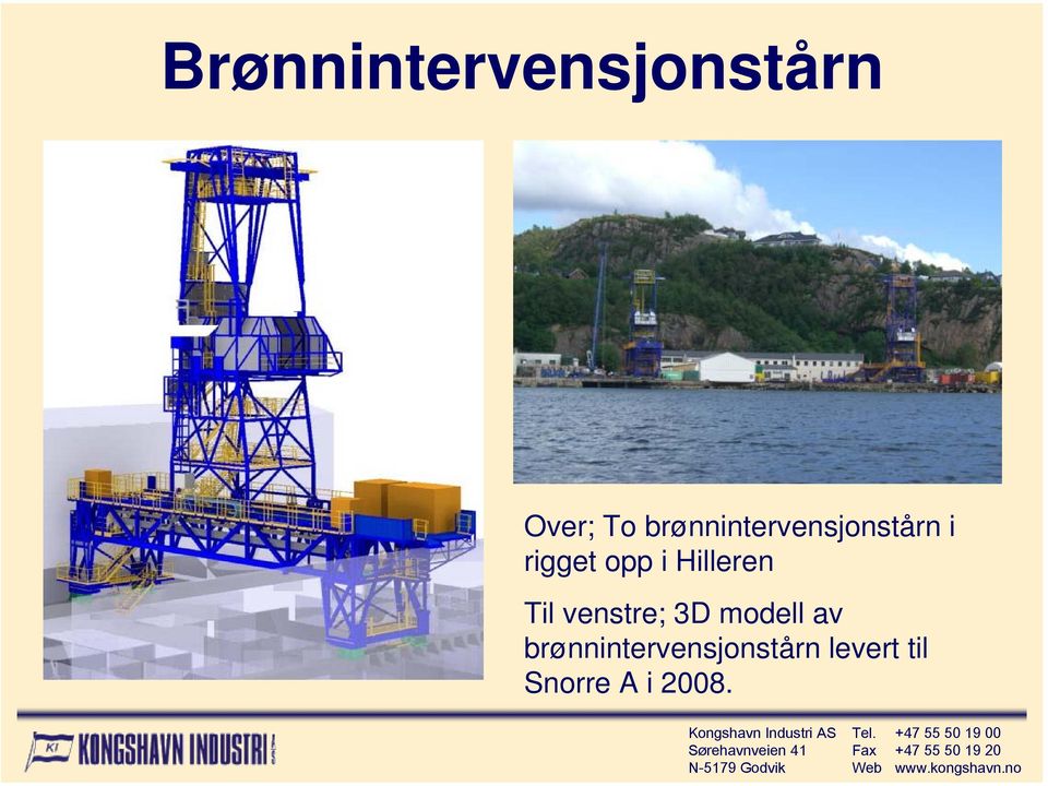 Hilleren Til venstre; 3D modell av